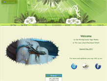 Tablet Screenshot of lazylizardfaralya.com